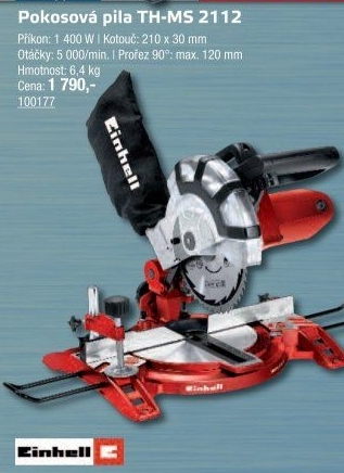 Pokosová pila TH-MS 2112 Einhell Hom