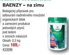 Přípravek do jezírek Baenzy na zimu Vodnář