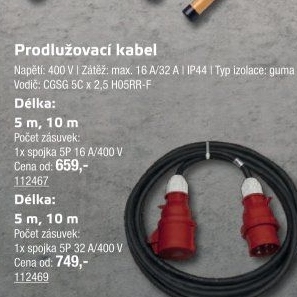 Prodlužovací spojka Emos