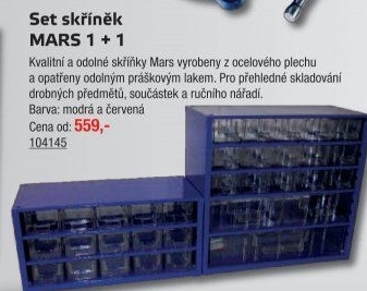Set skříněk Mars