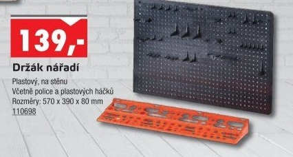 Stěna na nářadí
