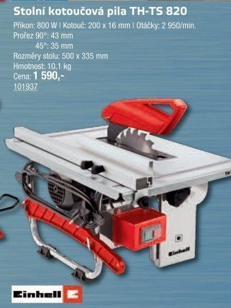 Stolní kotoučová pila Einhell Home TH-TS 820