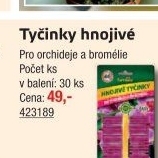 Tyčinkové hnojivo pro orchideje a bromélie Forestina