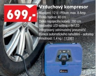 Vzduchový kompresor Compass