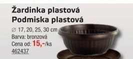 Žardinka plastová Plastkon