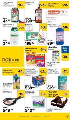 akční leták Tesco 9.10.2019-15.10.2019