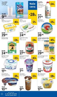 akční leták Tesco 9.10.2019-15.10.2019