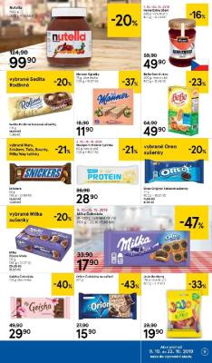 akční leták Tesco 9.10.2019-15.10.2019