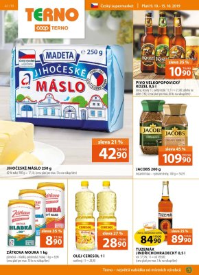 akční leták COOP 9.10.2019-15.10.2019