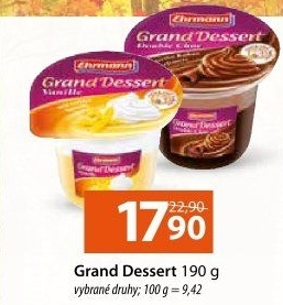 Dezert Grand Dessert Ehrmann