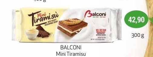 Dezert mini Tiramisu Balconi