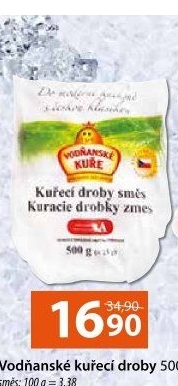 Droby kuřecí směs mražená Vodňanské kuře