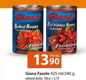Fazole Giana