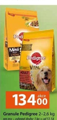 Granule pro psy Pedigree