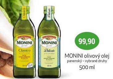 Olivový olej extra panenský Monini
