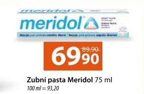Pasta na zuby Meridol