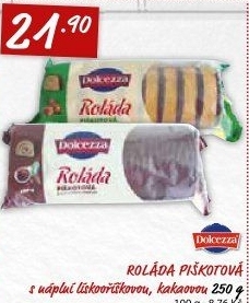 Roláda piškotová Dolcezza