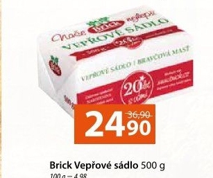 Sádlo vepřové Brick
