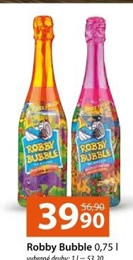 Sekt nealkoholický dětský Robby Bubble