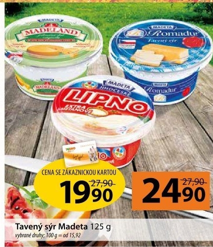 Sýr tavený Madeta