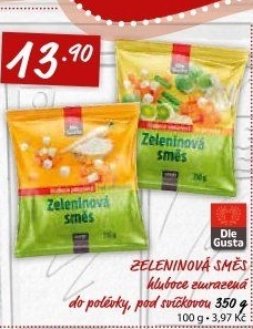 Zeleninová směs do polévky mražená Dle Gusta