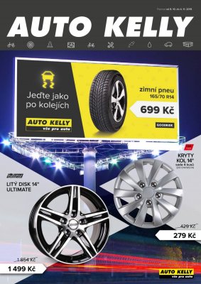 akční leták Auto Kelly 8.10.2019-4.11.2019