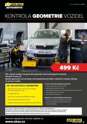 akční leták Auto Kelly 8.10.2019-4.11.2019