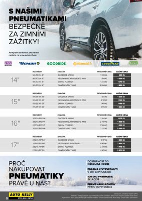 akční leták Auto Kelly 8.10.2019-4.11.2019