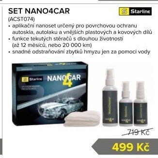 Autokosmetika Nano 4Car Starline