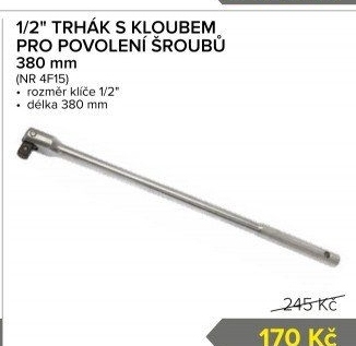 Trhák s kloubem Starline