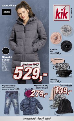 akční leták Kik textil 9.10.2019-31.10.2019
