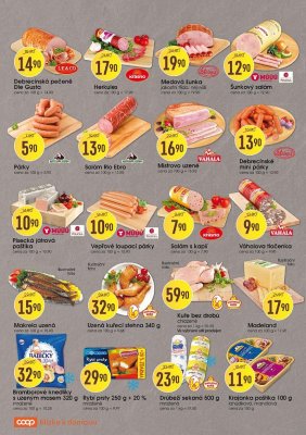 akční leták COOP 9.10.2019-22.10.2019