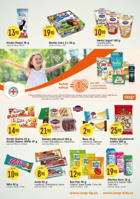 akční leták COOP 9.10.2019-22.10.2019