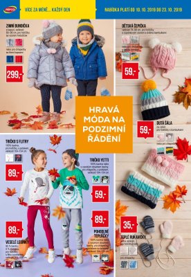 akční leták PEPCO 10.10.2019-23.10.2019
