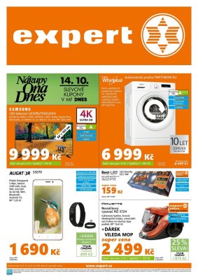 akční leták Expert elektro 10.10.2019-16.10.2019