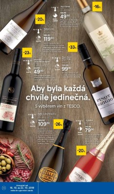akční leták Tesco 16.10.2019-22.10.2019