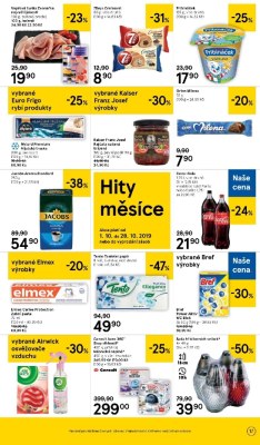 akční leták Tesco 16.10.2019-22.10.2019