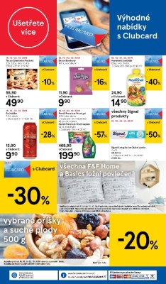 akční leták Tesco 16.10.2019-22.10.2019