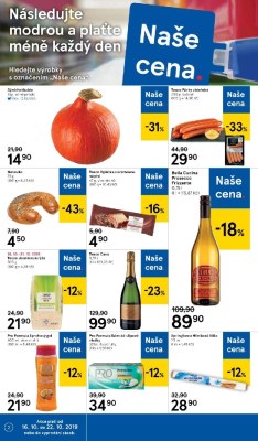 akční leták Tesco 16.10.2019-22.10.2019