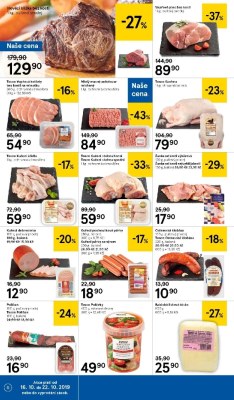 akční leták Tesco 16.10.2019-22.10.2019