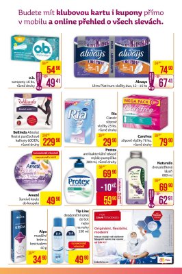 akční leták Teta drogerie 17.10.2019-28.10.2019