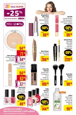 akční leták Teta drogerie 17.10.2019-28.10.2019