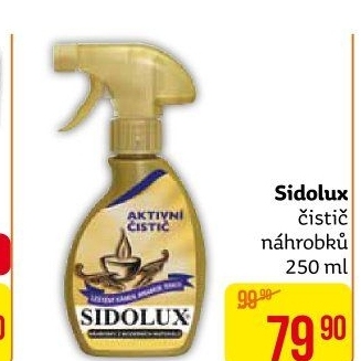 Aktivní čistič na náhrobní kameny Sidolux