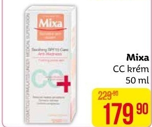 CC cream proti začervenání pleti OF 15 Mixa