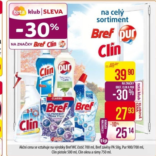 Čistič WC gelový Bref