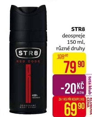 Deodorant sprej pánský STR8