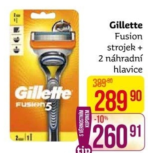 Holicí strojek pánský Gillette Fusion