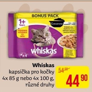 Kapsičky pro kočky Whiskas