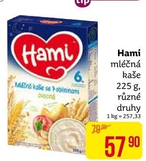 Kaše mléčná Hami