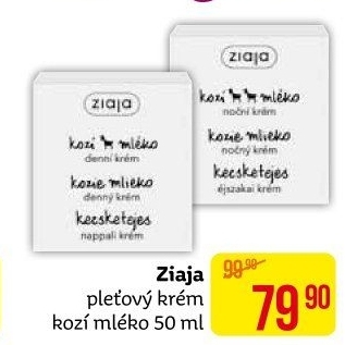 Krém pleťový kozí Ziaja